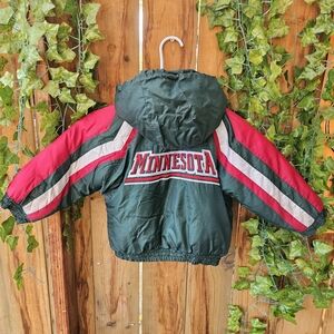 Green and Red Minnesota Jacket